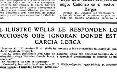 Federico Garcia Lorca gure kolega ospetsuaren berriak