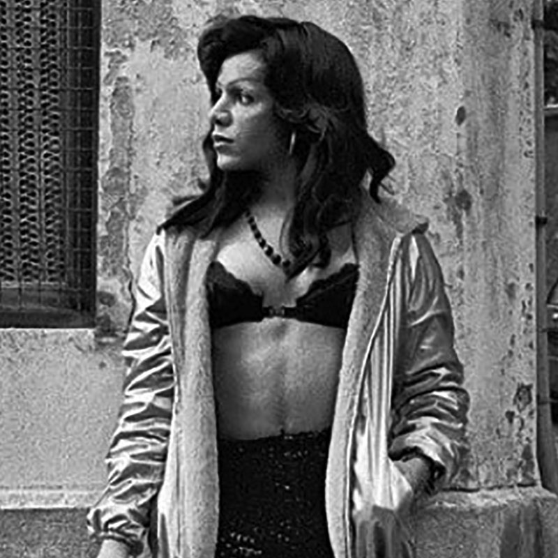 Prostituta Parisko Pigallen. Jane Evelyn Atwooden irudia