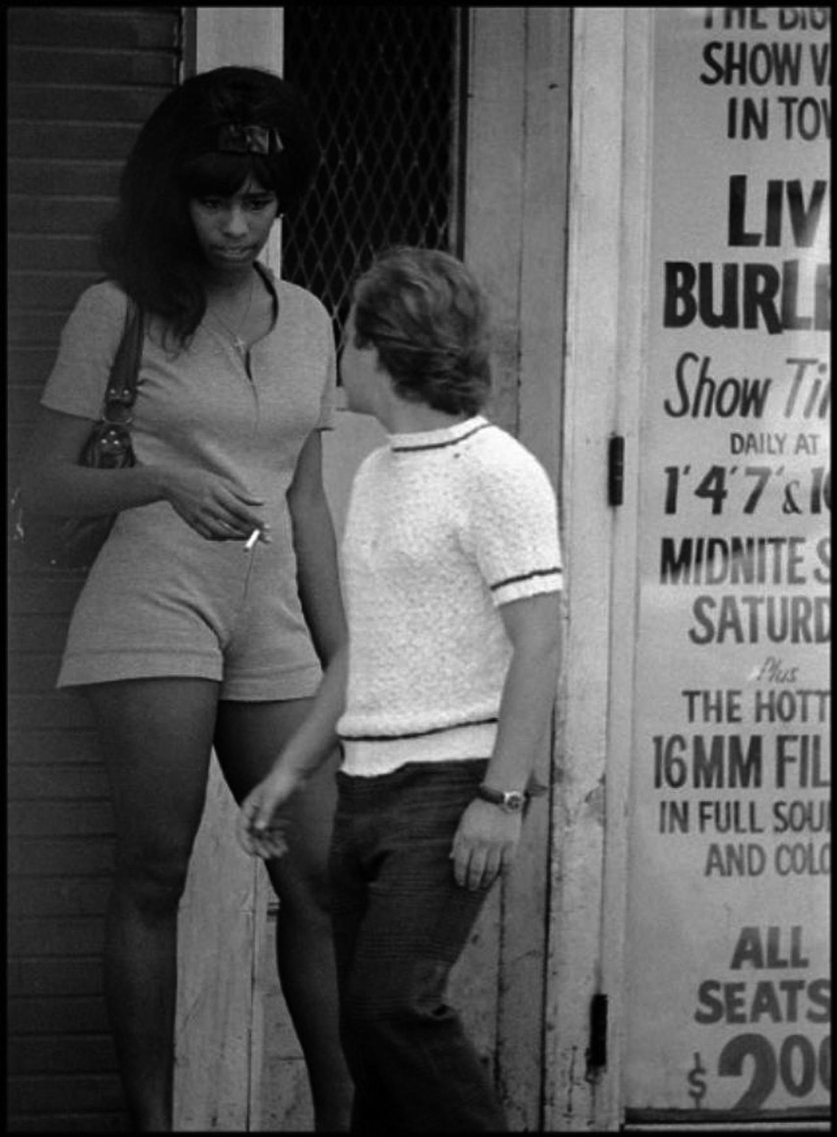 Prostituta lanean 1960ko New Yorken