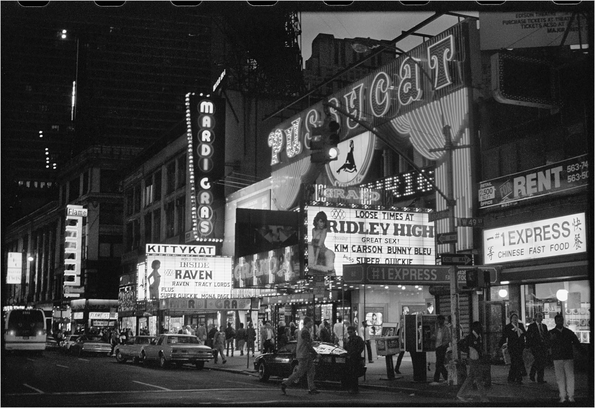 Pussycaten irudia 1985. urtean. Matt Weberren irudia