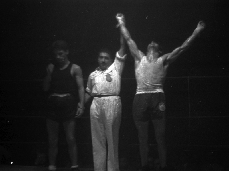 Bexeolariak ringean. Fotocar funtsa. V-Vicente Martin argazkilaria-1947