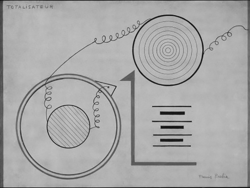 Francis Picabiaren Totalizadorea, 1922. Reina Sofia Museoa